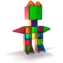 Magna-Tiles byggemagneter, clear - 100 dele