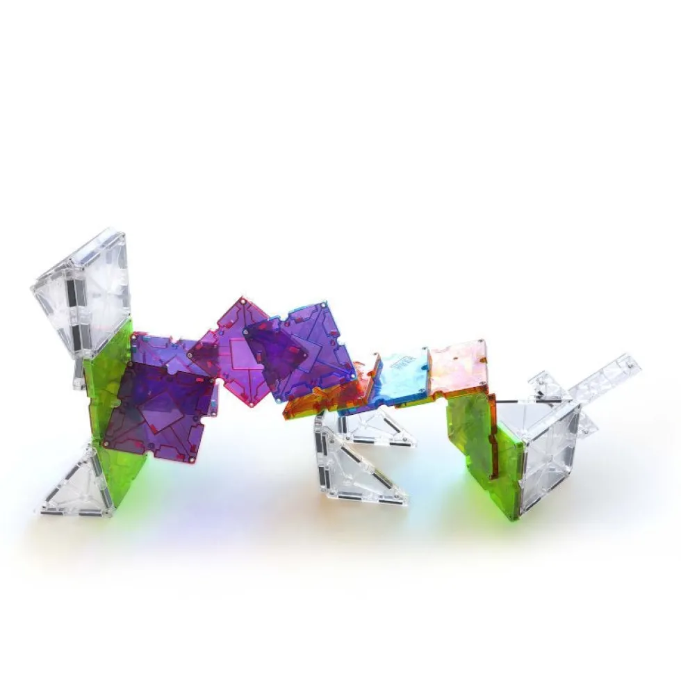 Magna-Tiles byggemagneter FreeStyle, clear - 40 dele