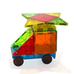 Magna-Tiles byggemagneter Metropolis, clear - 110 dele