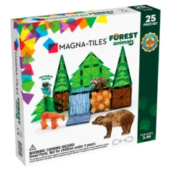 Magna-Tiles byggemagneter, Skovens dyr