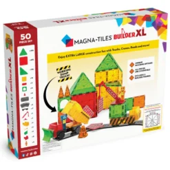 Magna-Tiles Byggepladssæt XL 50 stk