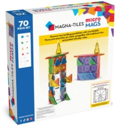 Magna-Tiles microMAGS Deluxe magnetisk byggesæt 70 dele