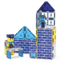 Magna-Tiles Politistation, 36 Dele