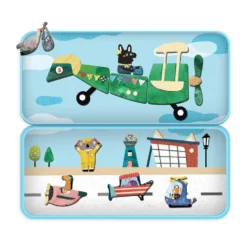 Magnetisk Legesæt Flyvemaskiner