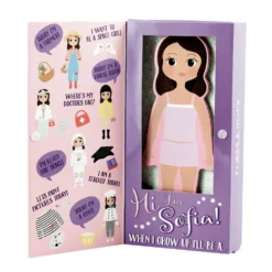 Magnetisk Påklædningsfigur Sophia