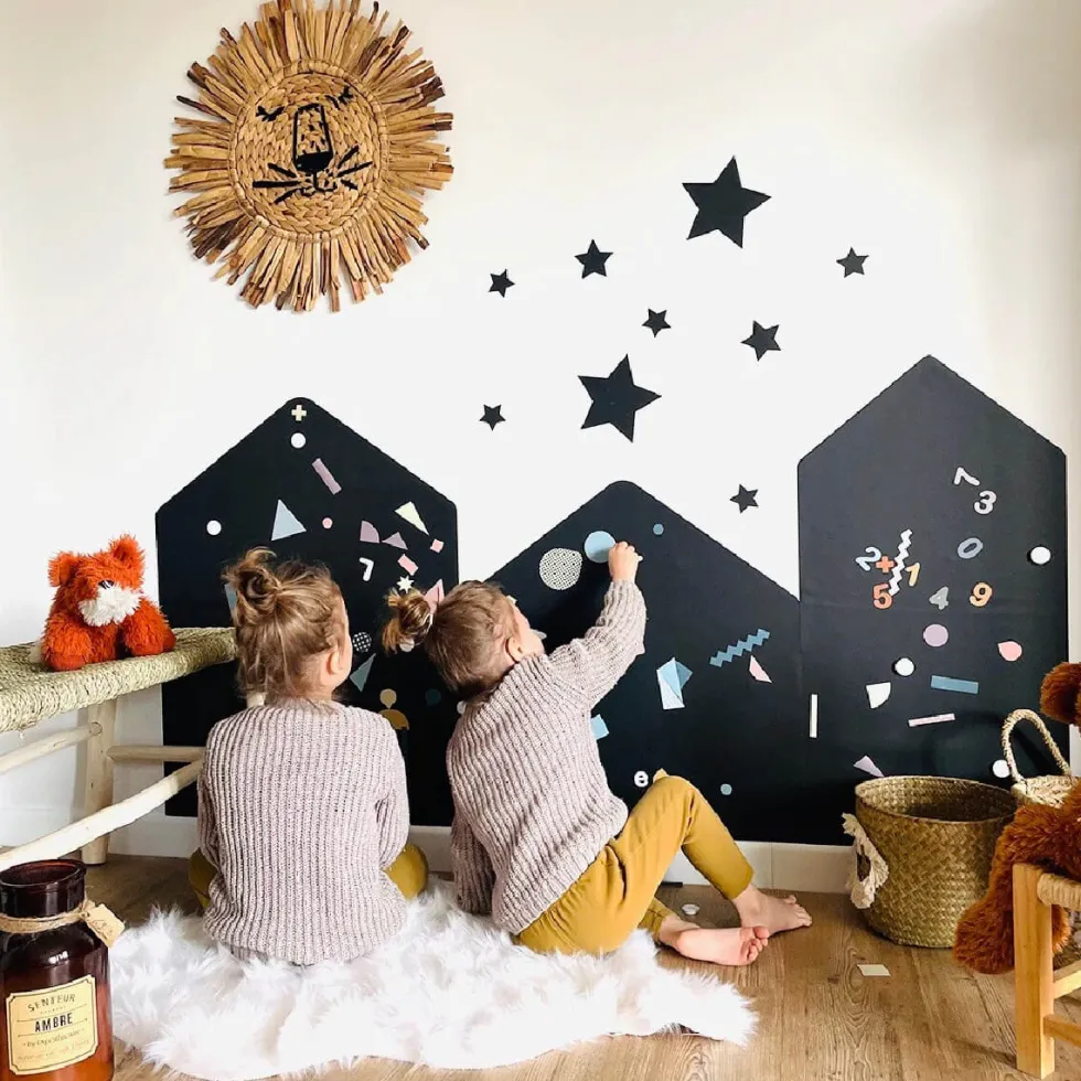 Magnetisk Tavle med Min By (163 x 81 cm)