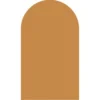 Magnetisk Tavle med Rund Top i Caramel (100 x 58 cm)