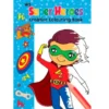 Malebog A4 superhelte, 16 sider