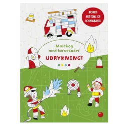 Malebog med farvekoder: Udrykning!