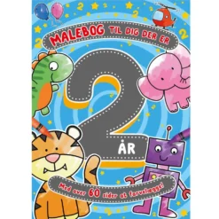 Malebog Til Dig Der Er 2 År