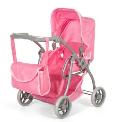 Mamamemo Dukkevogn Med Lift, Pink