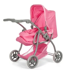 Mamamemo Dukkevogn Med Lift, Pink