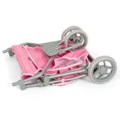 Mamamemo Tvillingeklapvogn, Pink