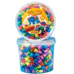 Maxi Perler I Bøtte Pastelfarver (600 stk)