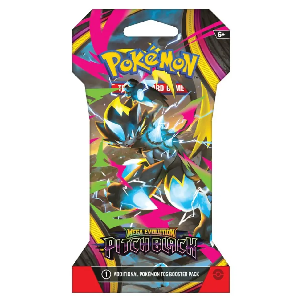 Mega Evolution Pitch Black ME05 Sleeved Booster