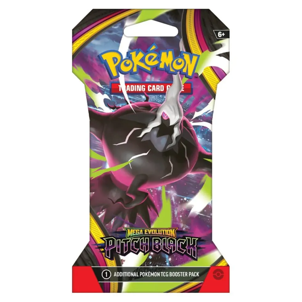 Mega Evolution Pitch Black ME05 Sleeved Booster
