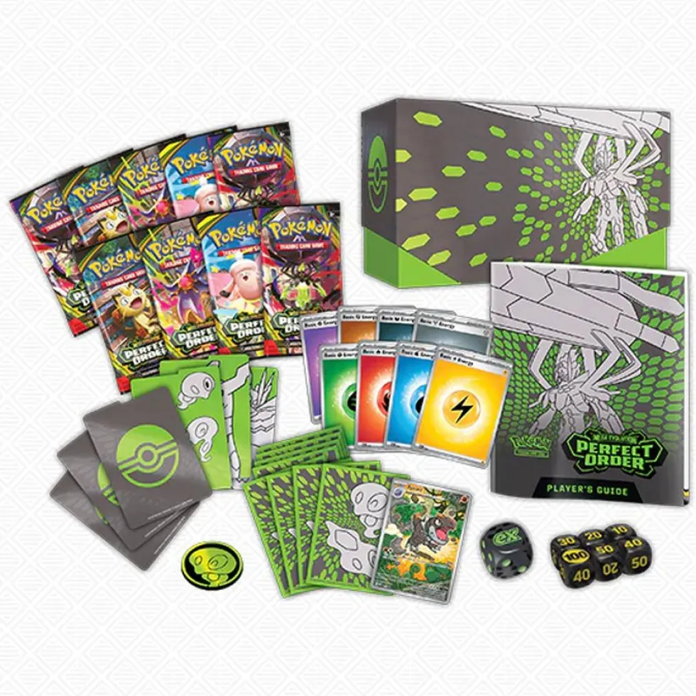 Mega Evolutions Elite Trainer Box ME03, Perfect Order: Zygarde