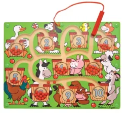 Melissa & Doug Magnetisk labyrint med numre