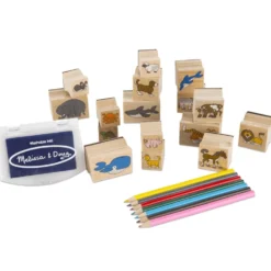 Melissa & Doug Træstempler - dyr