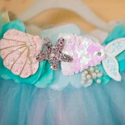 Mermalicious Tutu Pastel Aqua -6 År (str. 4)