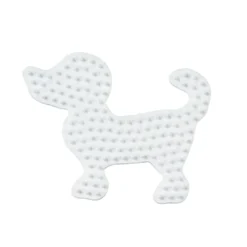 Midi Perleplade Hund (lille)