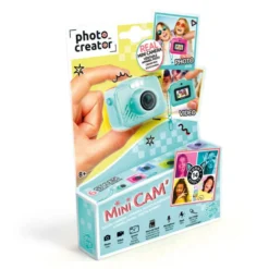 Mini Digitalkamera i Turkis