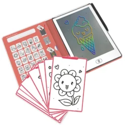 Mini Skitsebog med LCD Skærm "Kawai"