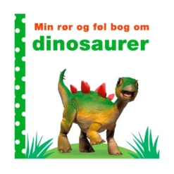 Min rør og føl bog om dinosaurer