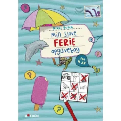 Min Sjove Ferie-opgavebog - Fra 4 år