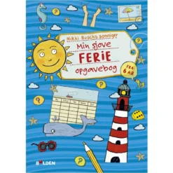 Min Sjove Ferie-opgavebog - Fra 6 år