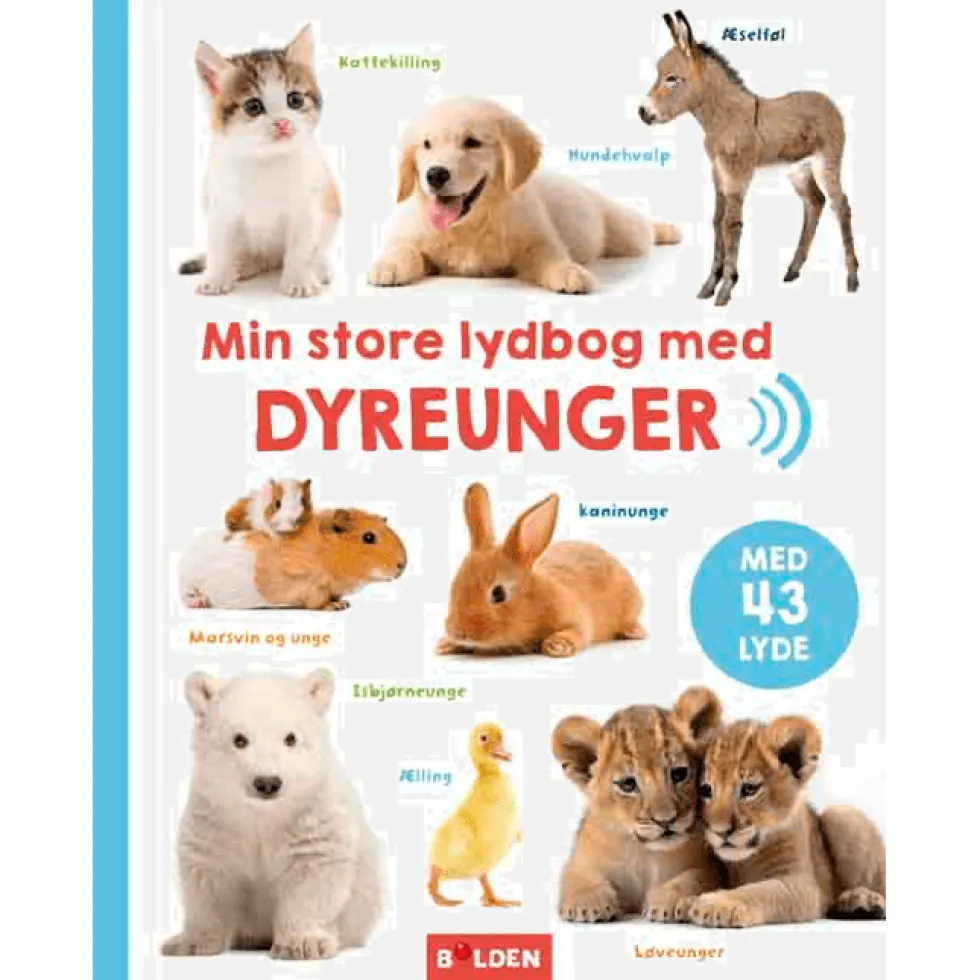 Min Store Lydbog med Dyreunger