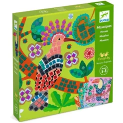 Mosaik med Junglens Fugle