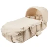 Multifunktionel Kaleche Til Babylift i Cream med Solid Cream Striber