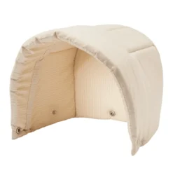 Multifunktionel Kaleche Til Babylift i Cream med Solid Cream Striber