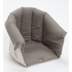Multifunktionel Kaleche Til Babylift i Dark Grey med Cream Solid Striber