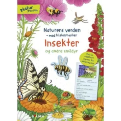 Naturens Verden – med Klistermærker – Insekter og Andre Smådyr