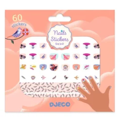 Neglestickers Fjer