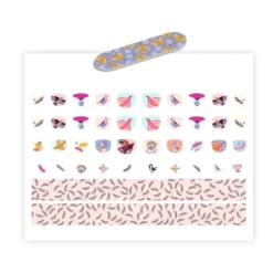 Neglestickers Fjer