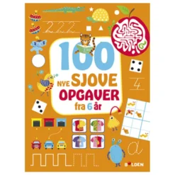 100 Nye Sjove Opgaver - Fra 6 år