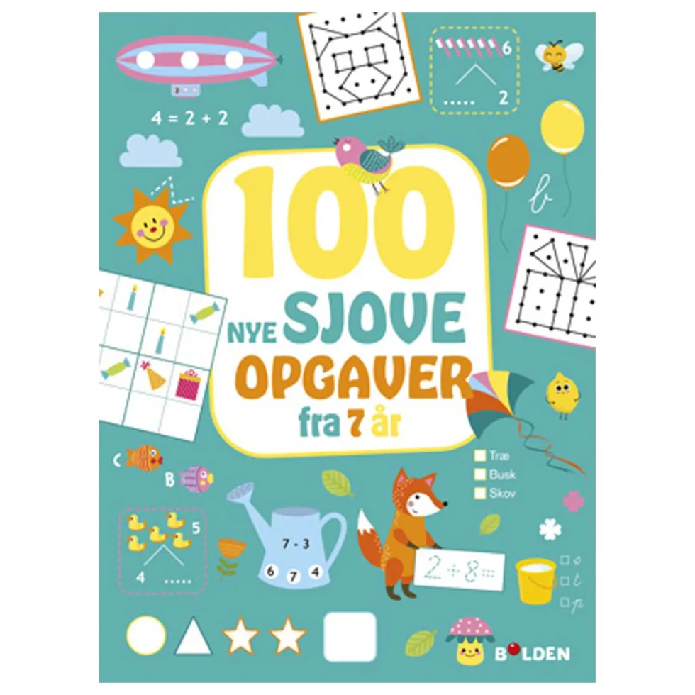 100 Nye Sjove Opgaver - Fra 7 år