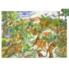 Observationspuslespil med Dinosaurer (100 brikker)