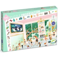 Observationspuslespil med Danseskole (100 brikker)