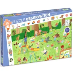 Observationspuslespil med Haven (35 brikker)