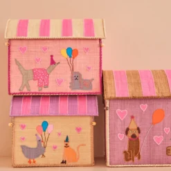 Opbevaringshus Party Animal Pink (mellem)