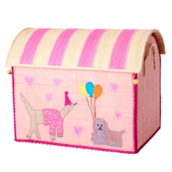 Opbevaringshus Party Animal Pink (mellem)