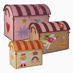 Opbevaringskurv Hero Pink (mellem)
