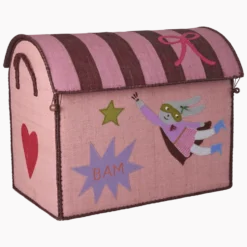 Opbevaringskurv Hero Pink (stor)