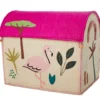 Opbevaringskurv Jungle Pink (stor)