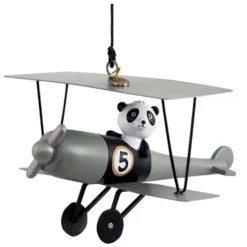 Ophæng Panda I Flyvemaskine