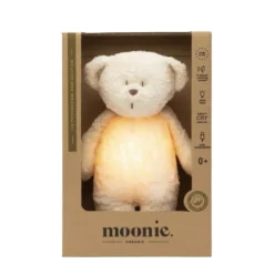 2.0 Organic Humming Bjørn Med Lampe Polar
